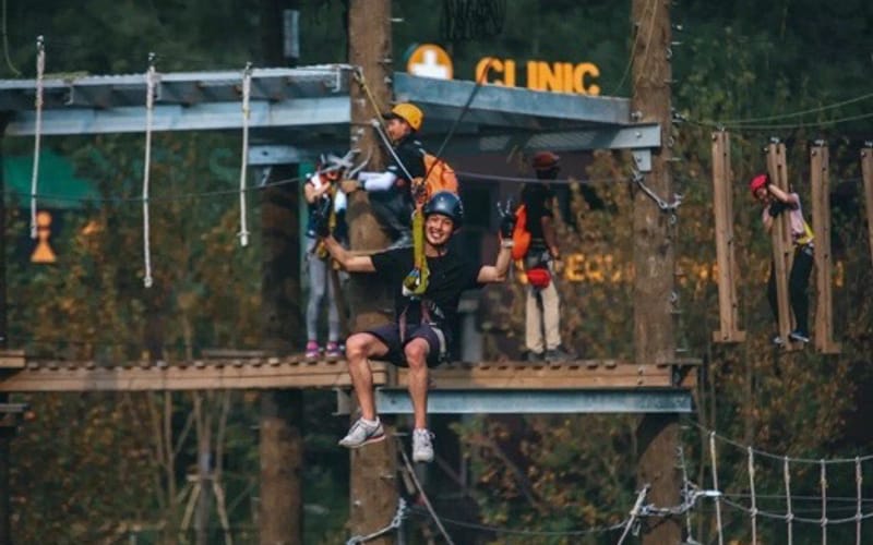 Design and Installation of Discovery Adventure Park Challenge Course Facilities